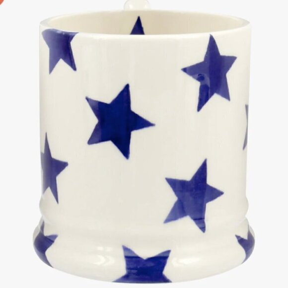 Emma Bridgewater Seconds Blue Star 1/2 Pint Mug EUC - Picture 11 of 13
